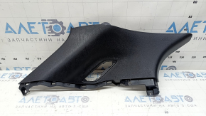 Left upper rear pillar trim for Lexus UX 19-26, black, scratches