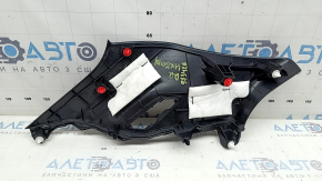 Right upper rear pillar trim for Lexus UX 19-26, black, scratches