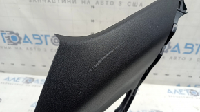 Right upper rear pillar trim for Lexus UX 19-26, black, scratches