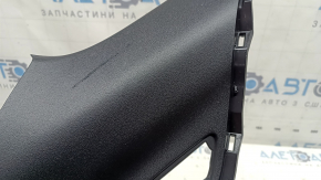 Right upper rear pillar trim for Lexus UX 19-26, black, scratches