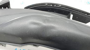 Mazda CX-5 22-25 front bumper lip, black, dented, scratches
