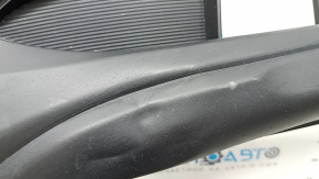 Mazda CX-5 22-25 front bumper lip, black, dented, scratches