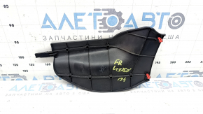 Lexus UX 19-26 black front right side center console trim