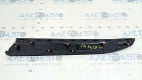 Lexus UX200 UX250h UX300h 19-26 F Sport upper right center console trim, black