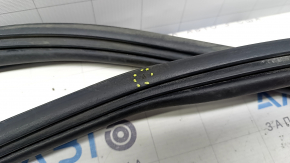 The rubber seal on the tailgate of a Ford Edge 15-18 is worn out.