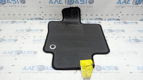 Fabric floor mat, front left, Toyota Highlander 20-26, black