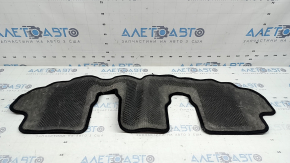 Fabric floor mat for 3rd row of Toyota Highlander 20-26, black, torn