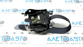 Mazda CX-5 23-25 black rear left seat belt with squib