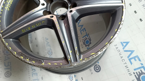 Set of wheels R18 x 8.0J ET43 Mercedes W213 E 17-18 AMG, curb, for rent, for repair