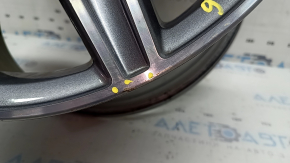 Set of wheels R18 x 8.0J ET43 Mercedes W213 E 17-18 AMG, curb, for rent, for repair