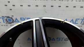 Set of wheels R18 x 8.0J ET43 Mercedes W213 E 17-18 AMG, curb, for rent, for repair