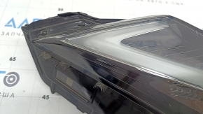 Left front headlight assembly for Lexus UX200 UX250h 19-20, not full LED, under fog lights, chips, scratches