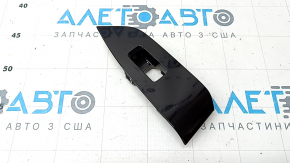 Rear left window lift control trim for Mazda CX-5 17-25, gloss black, scratches