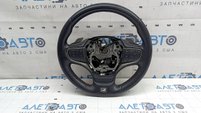 Lexus UX200 UX250h 19-21 leather steering wheel, black with red stitching, F-Sport, heated, with paddle shifters, with control buttons