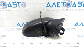 Right side mirror assembly for Mazda CX-5 17-25, 6 pins, BSM, heated, turn signal, blue, bumpers