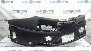 Lexus UX200 UX250h 19-22 black dashboard with red stitching and airbag