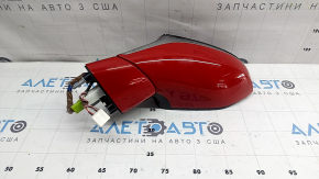 Left side mirror assembly Lexus UX200 UX250h 19-24 7-pin, turn signal, without memory, with BSM, red with black, scratches