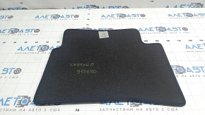 Lexus UX200 UX250h 19-23 black rear right fabric floor mat