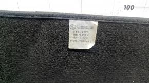 Fabric trunk mat for Lexus UX200 UX250h 19-22 black, F-Sport, without subwoofer, dry-cleanable