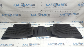 Set of floor mats for the Lexus UX200 UX250h, black rubber, 19-23 mm