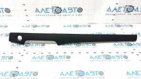 Mazda CX-5 17-25 black leather center dashboard trim with start/stop button
