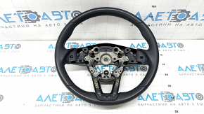 Mazda CX-5 20-25 black leather steering wheel, non-heated, with pad, scratches