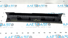 Mazda CX-5 17-25 black front left door sill trim, worn