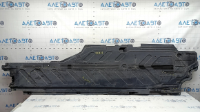 Right underbody protection for Mercedes W213 E 17-23: cracks, fractures, missing fragments