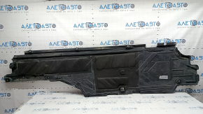 Right underbody protection for Mercedes W213 E 17-23: cracks, fractures, missing fragments