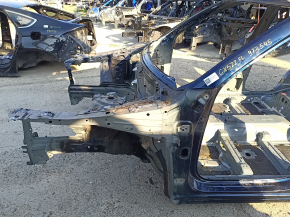 Front left quarter panel for Mazda CX-5 17-25 on the body, blue