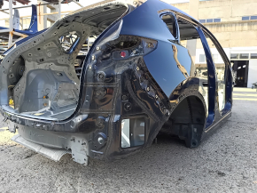 Mazda CX-5 17-25 rear right quarter wing on the body, blue