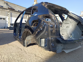 Mazda CX-5 17-25 rear left quarter wing on the body, blue