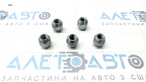 Wheel nuts, 5 pcs, d21 M12x1.5, Mazda CX-5, 17-25