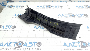 Rear left door sill plate for Lexus UX250h UX300h 19-26 black, scratches, dry-cleanable