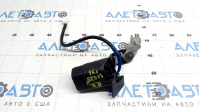 Seat belt latch 2 row rear right Lexus UX 19-26 black, with sensor
