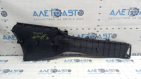 Left side center console trim for Lexus UX 19-26, black, without console, scratches