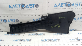 Lexus UX 19-26 black right side center console trim, no console, scratches, dry cleanable