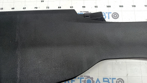 Lexus UX 19-26 black right side center console trim, no console, scratches, dry cleanable