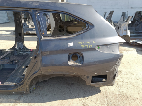 Quarter wing rear left Toyota Highlander 20-26 under BSM, graphite, on the body, dent, bump