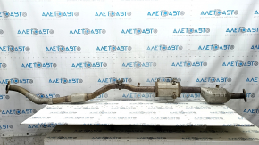 Exhaust line middle section with catalytic converter Mazda CX-5 20-23 AWD 2.5 with damper