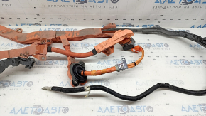 High voltage cable Toyota Highlander 20-25 through the entire body, hybrid