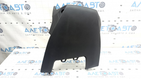 Upper instrument panel trim for Lexus UX 19-26, black leather, with plugs, broken fasteners