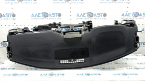 Mazda CX-5 17-25 black dashboard with airbags and deflectors