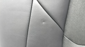 Backrest of the rear row 2 right Mazda CX-5 19-23 black leather combined with Alcantara, without a headrest, dented