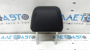 Headrest 2nd row left Mazda CX-5 17-23 black leather, gray stitching