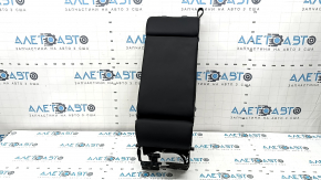 Rear seat backrest, 2nd row, center, Mazda CX-5 18-23, black leather, without headrest, with USB