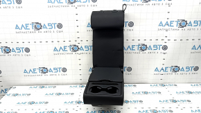 Rear seat backrest, 2nd row, center, Mazda CX-5 18-23, black leather, without headrest, with USB