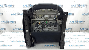 Mazda CX-5 19-23 passenger seat with airbag, manual, black leather combined with Alcantara, gray stitching, heated, cleanable