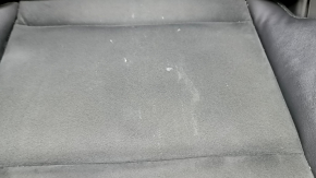 Mazda CX-5 19-23 driver's seat with airbag, electric, black leather combined with Alcantara, gray stitching, heated, needs cleaning, dented, scratches on the lining