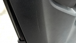 Mazda CX-5 19-23 driver's seat with airbag, electric, black leather combined with Alcantara, gray stitching, heated, needs cleaning, dented, scratches on the lining